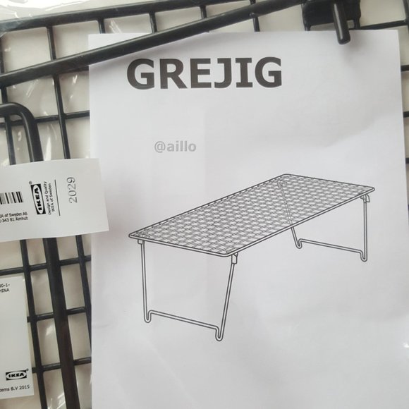 IKEA GREJIG Shoe rack, gray - Picture 5 of 16
